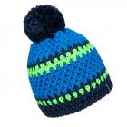 McBEANIE | Bonnet tricot� � pompon avec doublure en polaire royal