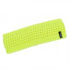 McBEANIE | Bandeau en tricot avec doublure en polaire jaune