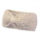 BARTS | Bandeau tricot� blanc laine