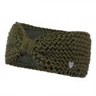 BARTS | Bandeau tricot� olive