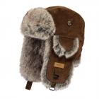 BARTS | Bonnet aviateur Rib Bomber avec oreilles brun moyen