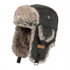 BARTS | Bonnet aviateur Rib Bomber avec oreilles olive