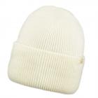 BARTS | Haveno Bonnet avec revers blanc laine