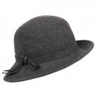 MODE | CHAPEAU FEUTRE CLOCHE FEMME anthracite