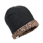 FASHION | BONNET R�VERSIBLE FEMME BONNET MACULATO noir
