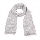 �CHARPE FEMME CINIGLIA CON LUREX 15X200CM gris clair