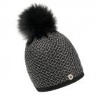 GRANADILLA | Bonnet tricot� Mesh chic pour femmes noir