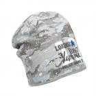 FASHION | BONNET GAR�ON FELPA CON STAMPA MIMETICA E PATCH STELLA gris