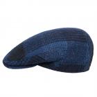 FASHION | Casquette de sport pour hommes � carreaux fins bleu