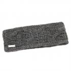 SEEBERGER | Bandeau femme structure c�ble anthracite