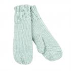 SEEBERGER | ladies basic mitten gloves with lining vert clair