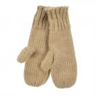 SEEBERGER | ladies basic mitten gloves with lining camel