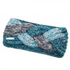 SEEBERGER | Bandeau femme lurex stripe design turquoise