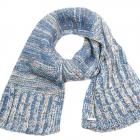 SEEBERGER | �charpe tricot�e multicolore structure jeans