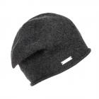 SEEBERGER | Bonnet oversize cachemire anthracite