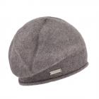 SEEBERGER | Bonnet oversize cachemire boue