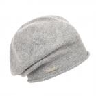 SEEBERGER | Bonnet oversize cachemire gris clair