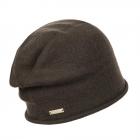 SEEBERGER | Bonnet oversize cachemire marron