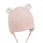 STERNTALER | Bonnet pour b�b� avec oreillettes et ruban � nouer 