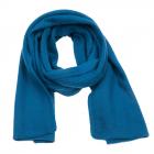 STETSON | �charpe en laine cachemire bleu moyen