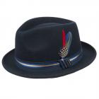 STETSON | Player Woolfelt Chapeau Trilby bleu