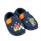 GIESSWEIN | Pantoufles pour enfants Auhagen pour gar�ons motif Wickie en coton bleu fonc�