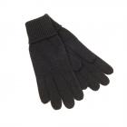 PASSIGATTI | GANTS � DOIGTS UNIS KNITTED noir