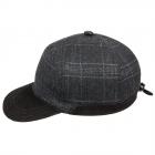 ALFONSO d'ESTE | casquette � visi�re avec oreillettes noir