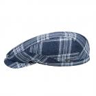 STETSON | Casquette plate Driver Cap Virgin Wool bleu