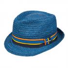 STETSON | Trilby Raffia bleu