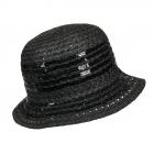 FASHION | CHAPEAU MOU PAILLE POUR FEMME noir