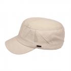 FASHION | CASQUETTE � VISI�RE CUBANO COTONE DELAVATO beige