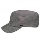 FASHION | CASQUETTE � VISI�RE CUBANO COTONE DELAVATO noir