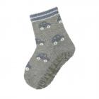 STERNTALER | Chaussettes d'int�rieur sur le th�me des voitures argent