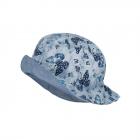 MAXIMO | Kids Girl Chapeau de fille r�versible bleu clair