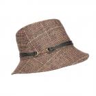 MAYSER | Chapeau en tissu Edda marron