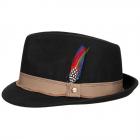 STETSON | Trilby woolfelt noir