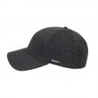 STETSON | Casquette � visi�re en laine avec protection int�gr�e pour les oreilles et la nuque anthracite