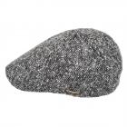 STETSON | Casquette plate six pi�ces 100% laine gris