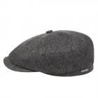 STETSON | Casquette plate Hatteras Wool gris