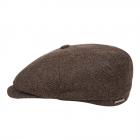 STETSON | Casquette plate Hatteras Wool marron