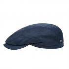STETSON | Flatcap Driver Cap Wool Cashmere Silk bleu