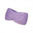BARTS | Bandeau pour femmes avec d�tail torsad� en laine m�lang�e chaude viola
