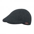 BARTS | Bonnet plat pour homme Driver Cap en laine m�lang�e bleu fonc�