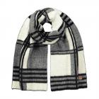 BARTS | �charpe Scotie blanc laine
