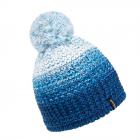 McBeanie | Bonnet � pompon tricot� avec d�grad� de couleurs et doublure en polaire royal