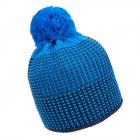 McBEANIE | Bonnet � pompon tricot� bleu