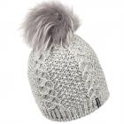 McBEANIE | Bonnet � pompon en tricot pour femmes gris