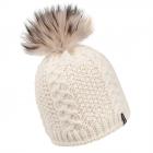 McBEANIE | Bonnet � pompon en tricot pour femmes blanc