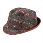 ALFONSO D'ESTE | Chapeau Trilby gris